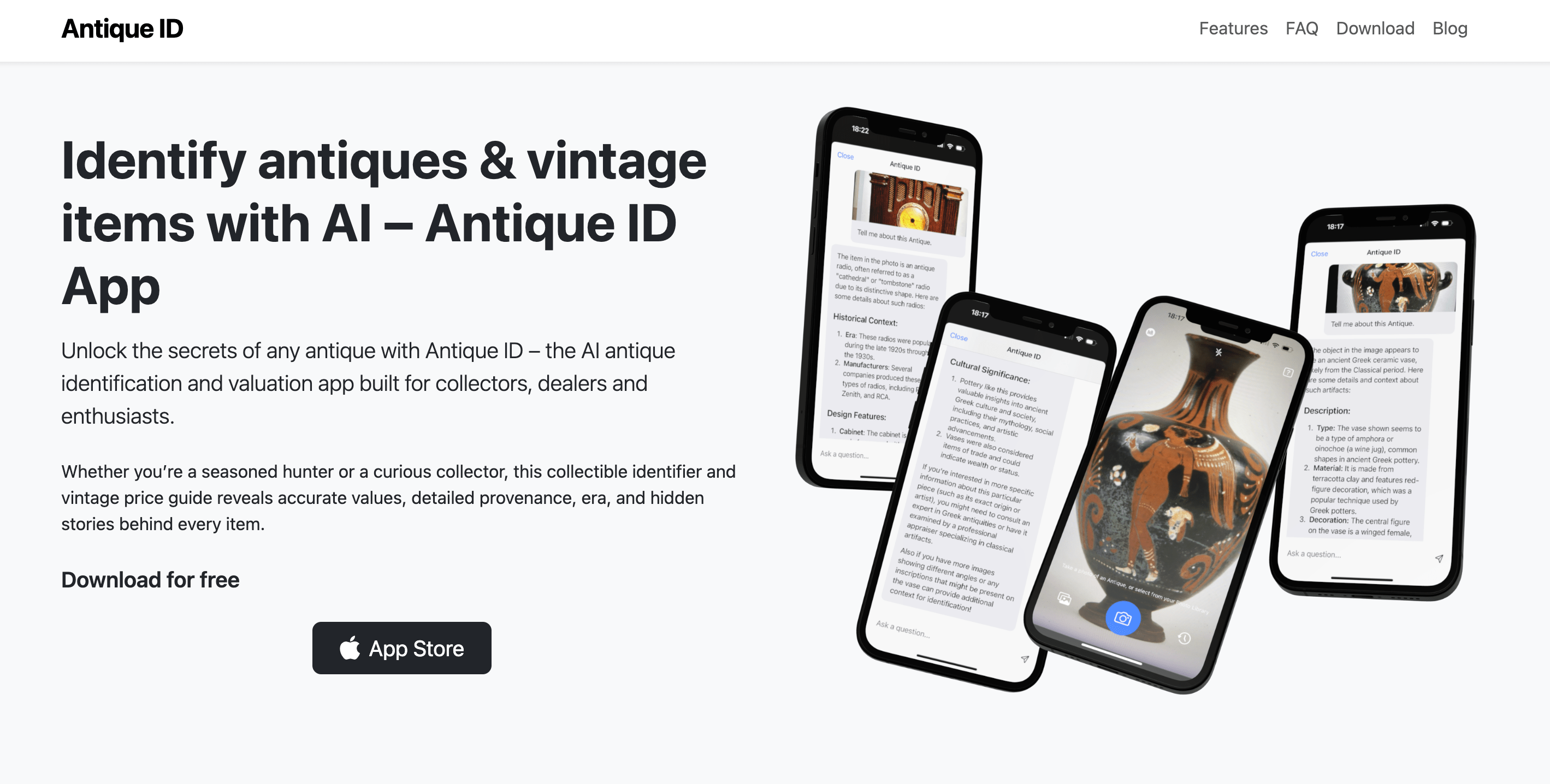 Best platforms to resell for profit – Antique ID app screenshot